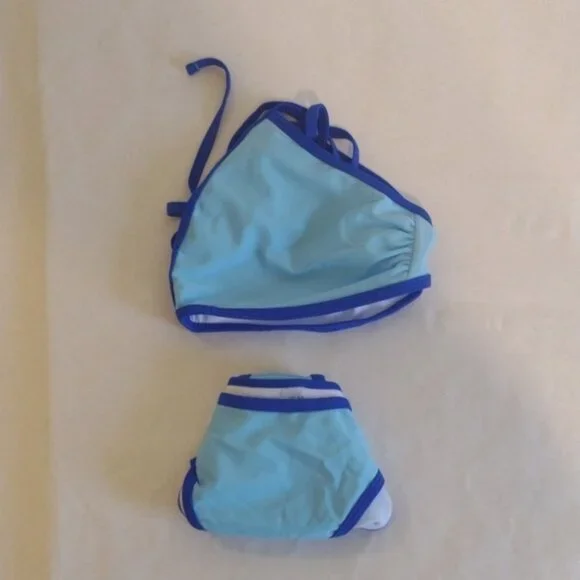 SHEIN Blue 2-Piece Bikini (J115) - Picture 4 of 4